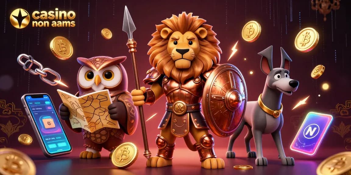 Engage in thrilling gameplay with the finest casino online non aams platforms featuring vibrant crypto-themed elements.