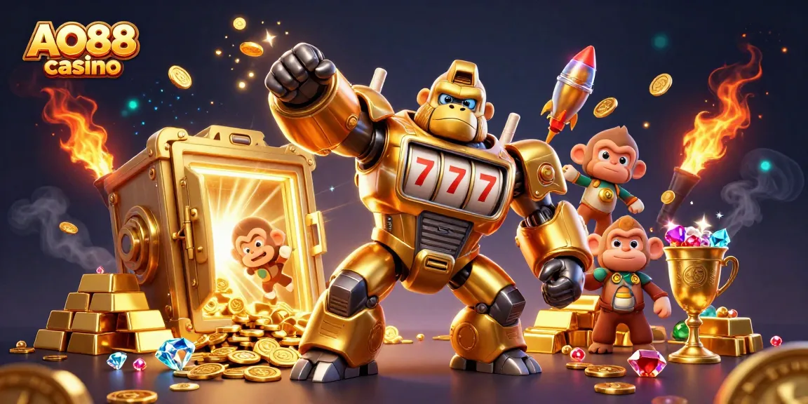 Experience the thrill at AO88 casino with dynamic gaming elements and vibrant visuals.
